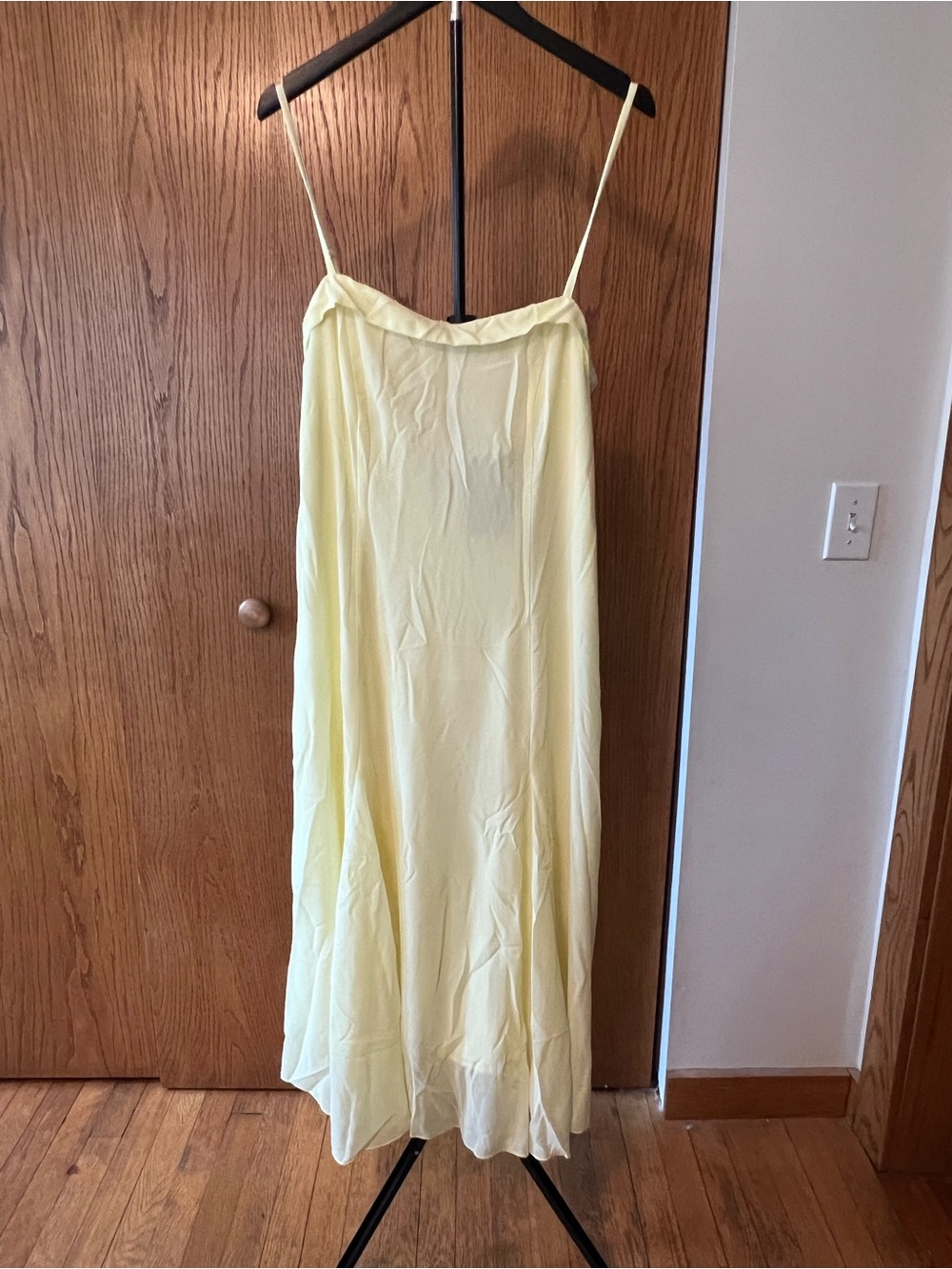 Wedding Guest Dress for Women Chiffon Sleeveless Midi Dress